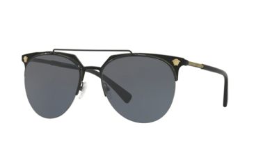 Image of Versace VE2181 Bifocal Prescription Sunglasses, 57mm, Black, VE2181-100987-57-BI