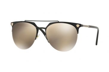 Image of Versace VE2181 Bifocal Prescription Sunglasses, 57mm, Matte Black, VE2181-12615A-57-BI