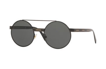 Image of Versace VE2210 Sunglasses 100987-52 - , Grey Lenses