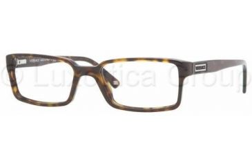 Image of Versace VE3142 Single Vision Prescription Eyewear 108-5217 - Havana 