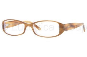 Image of Versace VE3144 Bifocal Prescription Eyeglasses 884-5116 - Striped Brown/Lilac 