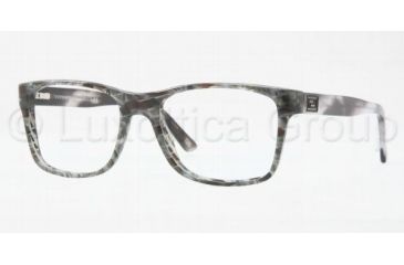 Image of Versace VE3151 Single Vision Prescription Eyeglasses 939-5218 - Striped Gray Demo Lens Frame
