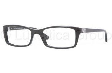 Image of Versace VE3152 Eyeglass Frames GB1-5317 - Shiny Black 