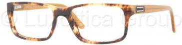 Image of Versace VE3154 Progressive Prescription Eyeglasses 954-5217 - Havana Frame