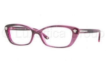 Image of Versace VE3159 Bifocal Prescription Eyeglasses 959-5116 - Waves Fuxia Frame, Demo Lens Lenses