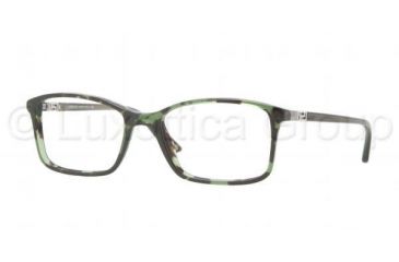 Image of Versace VE3163 Bifocal Prescription Eyeglasses 993-5217 - Green Havana Frame