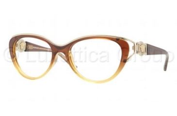 Image of Versace VE3167 Single Vision Prescription Eyeglasses 5006-5317 - Dark Steel Frame