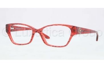 Image of Versace VE3172 Eyeglass Frames 5001-5616 - Lizard Red Frame, Demo Lenses