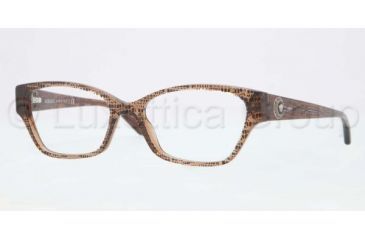 Image of Versace VE3172 Eyeglass Frames 991-5616 - Lizard Brown Frame, Demo Lens Lenses