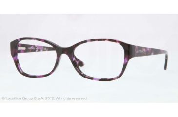 Image of Versace VE3176 Eyeglass Frames 5024-51 - Violet Havana Frame, Demo Lens Lenses