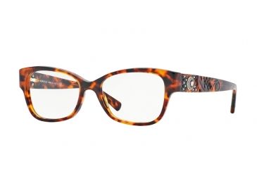 Image of Versace VE3196 Single Vision Prescription Eyeglasses 5074-54 - Havana Frame