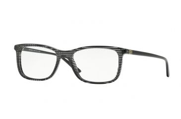 Image of Versace VE3197 Progressive Prescription Eyeglasses 5101-53 - Black Rule Frame