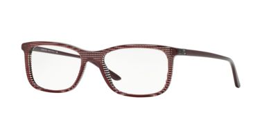 Image of Versace VE3197 Progressive Prescription Eyeglasses 5103-53 - Bordeaux Rule Frame