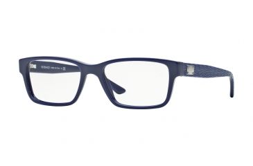 Image of Versace VE3198A Single Vision Prescription Eyeglasses 5107-55 - Blue Frame