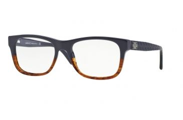 Image of Versace VE3199 Eyeglass Frames 5118-53 - Dark Blue/Havana Frame