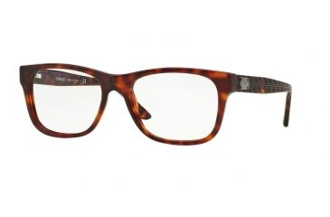 Image of Versace VE3199A Progressive Prescription Eyeglasses 879-55 - Havana Frame