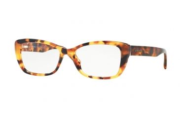 Image of Versace VE3201 Single Vision Prescription Eyeglasses 5119-52 - Havana Frame