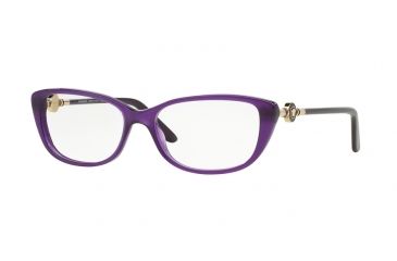 Image of Versace VE3206 Progressive Prescription Eyeglasses 5095-52 - Opal Violet Frame