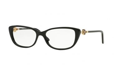 Image of Versace VE3206 Progressive Prescription Eyeglasses GB1-54 - Black Frame