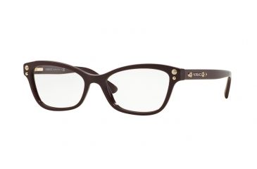 Image of Versace VE3208 Bifocal Prescription Eyeglasses 5105-52 - Bordeaux Frame