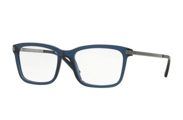 Image of Versace VE3210A Progressive Prescription Eyeglasses 5111-55 - Transparent Blue Frame