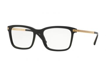 Image of Versace VE3210A Progressive Prescription Eyeglasses GB1-55 - Black Frame