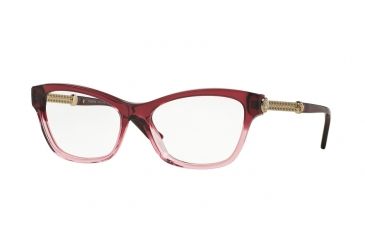 Image of Versace VE3214A Bifocal Prescription Eyeglasses 5151-54 - Tr Marc/tr Pink Frame