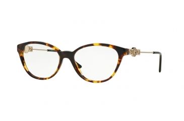 Image of Versace VE3215 Bifocal Prescription Eyeglasses 5148-52 - Havana Frame