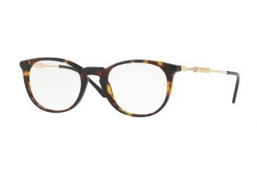 Image of Versace VE3227 Bifocal Prescription Eyeglasses 108-51 - Dark Havana Frame