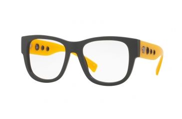 Image of Versace VE3230 Progressive Prescription Eyeglasses 5194-52 - Matte Grey Frame
