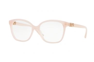Image of Versace VE3235B Single Vision Prescription Eyeglasses 5224-52 - Opal Powder Frame