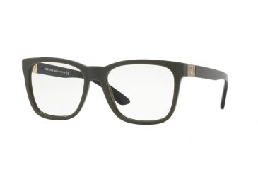 Image of Versace VE3243 Eyeglass Frames 5193-53 - Military Green Frame