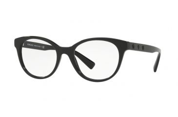 Image of Versace VE3250 Bifocal Prescription Eyeglasses, 52mm, Black, VE3250-GB1-52-BI