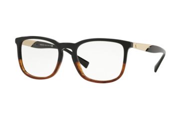Image of Versace VE3252 Bifocal Prescription Eyeglasses 5117-52 - Black / Havana Frame