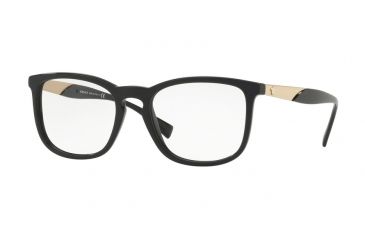 Image of Versace VE3252A Single Vision Prescription Eyeglasses GB1-54 - Black Frame