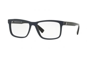 Image of Versace VE3253A Eyeglass Frames 5230-55 - Blue Frame