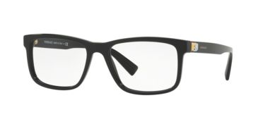 Image of Versace VE3253A Eyeglass Frames GB1-55 - Black Frame
