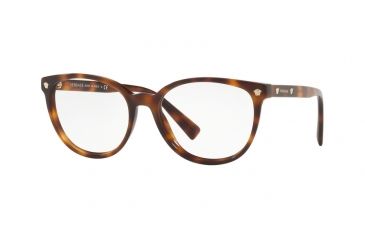 Image of Versace VE3256 Prescription Eyeglasses, 52mm, Havana, VE3256-5264-52-SV