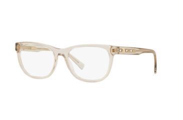 Image of Versace VE3263BA Prescription Eyeglasses 5288-54 - Transparent Beige Frame