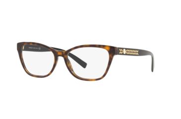 Image of Versace VE3265A Eyeglass Frames 108-54 - Dark Havana Frame