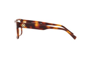 Image of Versace VE3266 Progressive Prescription Eyeglasses, 53mm, Havana, VE3266-5217-53-PRO