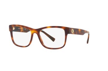 Image of Versace VE3266 Progressive Prescription Eyeglasses, 53mm, Havana, VE3266-5217-53-PRO