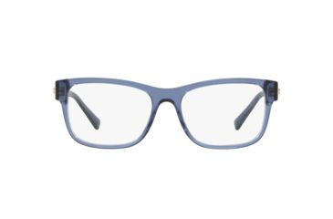 Image of Versace VE3266 Progressive Prescription Eyeglasses, 53mm, Transparent Blue, VE3266-5292-53-PRO