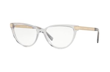 Image of Versace VE3271A Progressive Prescription Eyeglasses 5305-54 - Transparent Grey
