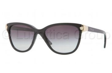 Image of Versace VE4228 Bifocal Prescription Sunglasses VE4228-GB1-8G-5617 - Frame Color Black, Lens Diameter 56 mm