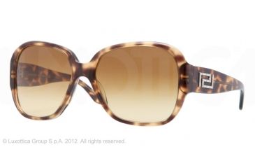 Image of Versace VE4238B Bifocal Prescription Sunglasses VE4238B-967-2L-58 - Lens Diameter 58 mm, Frame Color Spotted Brown