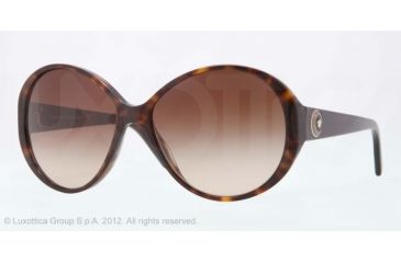 Image of Versace VE4239 Sunglasses 108/13-58 - Havana Frame, Brown Gradient Lenses