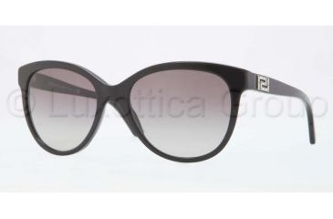 Image of Versace VE4246B Sunglasses GB1/11-5618 - Black Frame, Grey Gradient Lenses