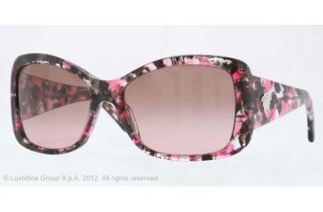 Image of Versace VE4247 Single Vision Prescription Sunglasses VE4247-502014-59 - Lens Diameter 59 mm, Frame Color Pink Striped Black
