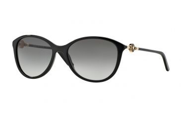 Image of Versace VE4251 Single Vision Prescription Sunglasses VE4251-GB1-11-57 - Lens Diameter 57 mm, Lens Diameter 57 mm, Frame Color Black